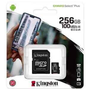 Memoria Micro SD 256gb Kingston 100mb/s