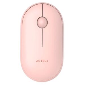 Mouse ACTECK OPTIMIZE EDGE MI460 Ultra Delgado 1600dpi 2 Botones Inalambrico USB 2.4 Ghz Rosa