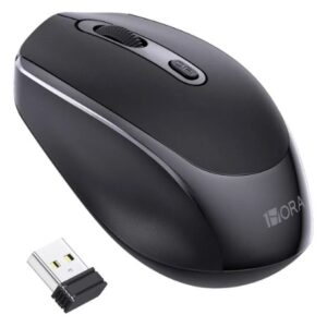 Mouse Inalámbrico 1 Hora 2.4g Silencioso DPI Ajustable